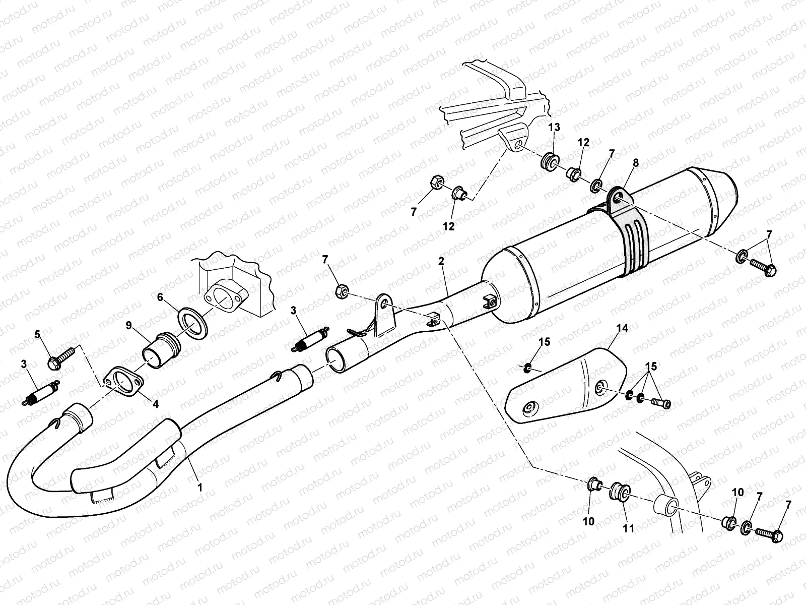 EXHAUST SYSTEM (TC)
