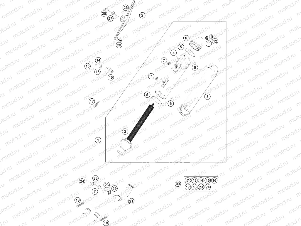 EXHAUST SYSTEM|Frame|05