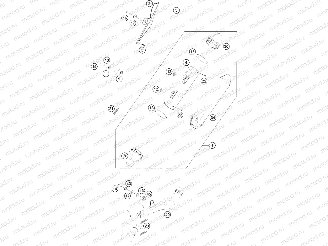 EXHAUST SYSTEM|Frame|05