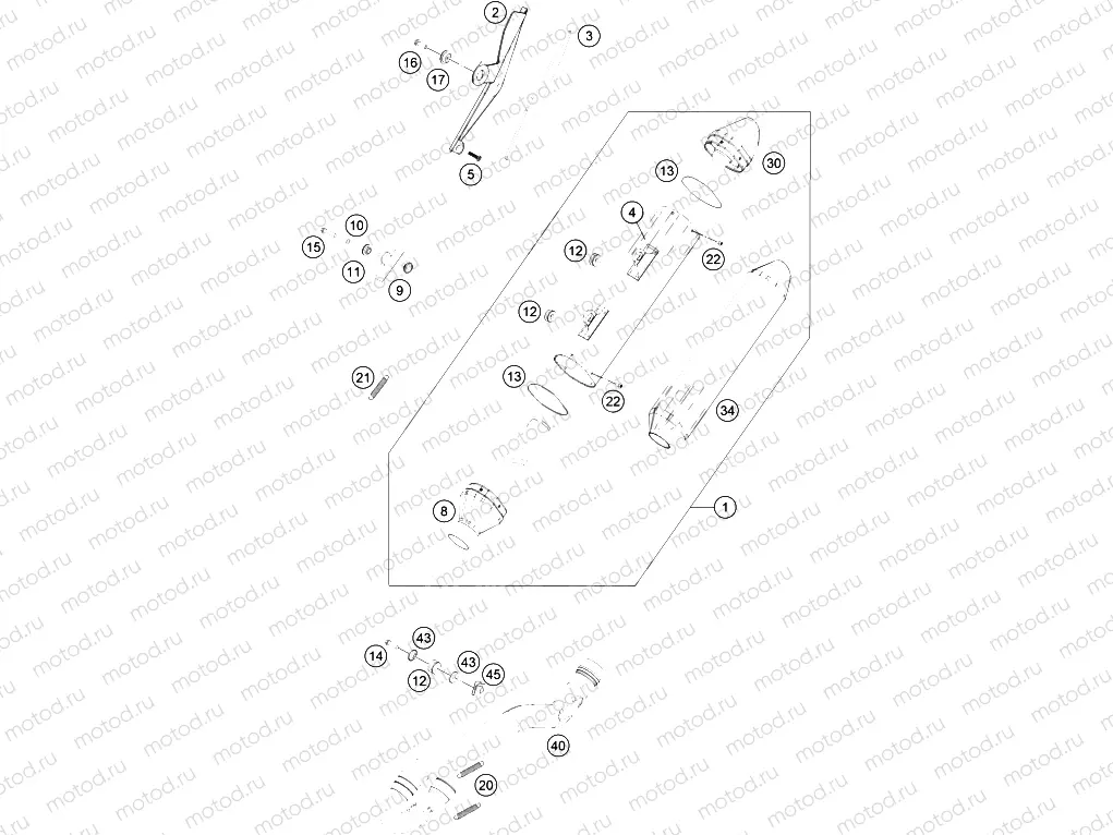 EXHAUST SYSTEM|Frame|05