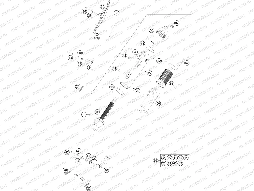 EXHAUST SYSTEM|Frame|05