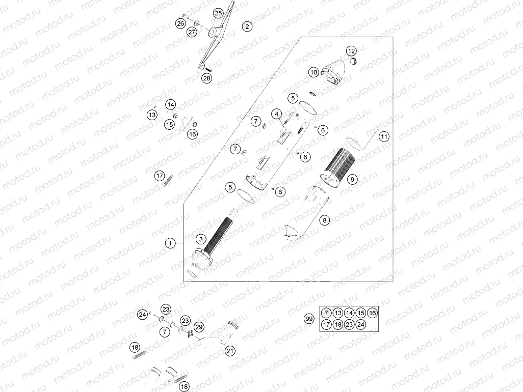 EXHAUST SYSTEM|Frame|05