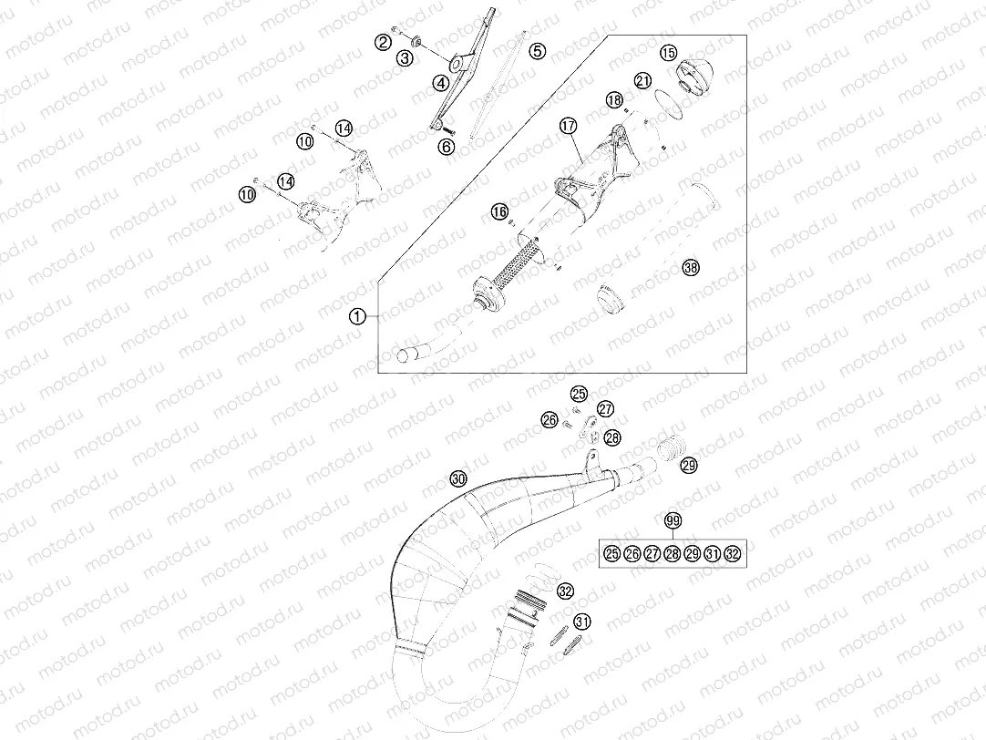 EXHAUST SYSTEM|Frame|05