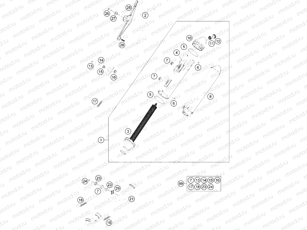 EXHAUST SYSTEM|Frame|05