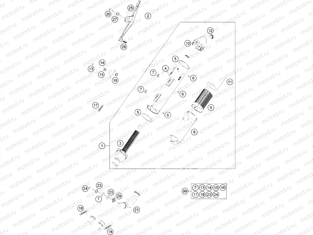 EXHAUST SYSTEM|Frame|05