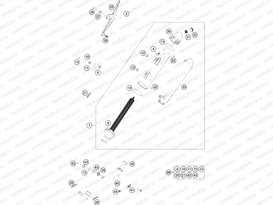 EXHAUST SYSTEM|Frame|05