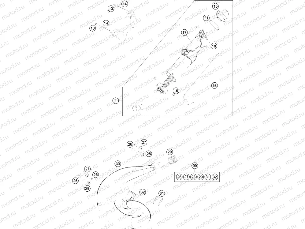EXHAUST SYSTEM|Frame|05