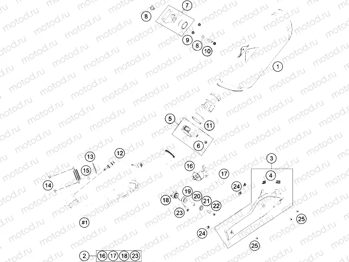 EXHAUST SYSTEM|Frame|05