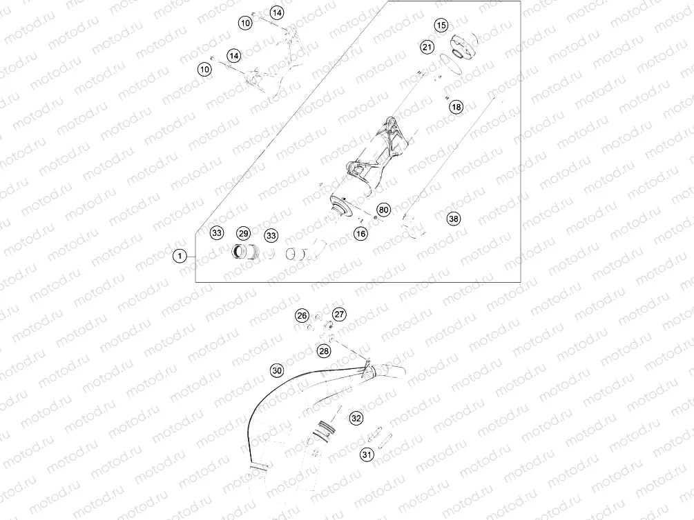 EXHAUST SYSTEM|Frame|05