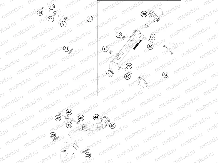 EXHAUST SYSTEM|Frame|05