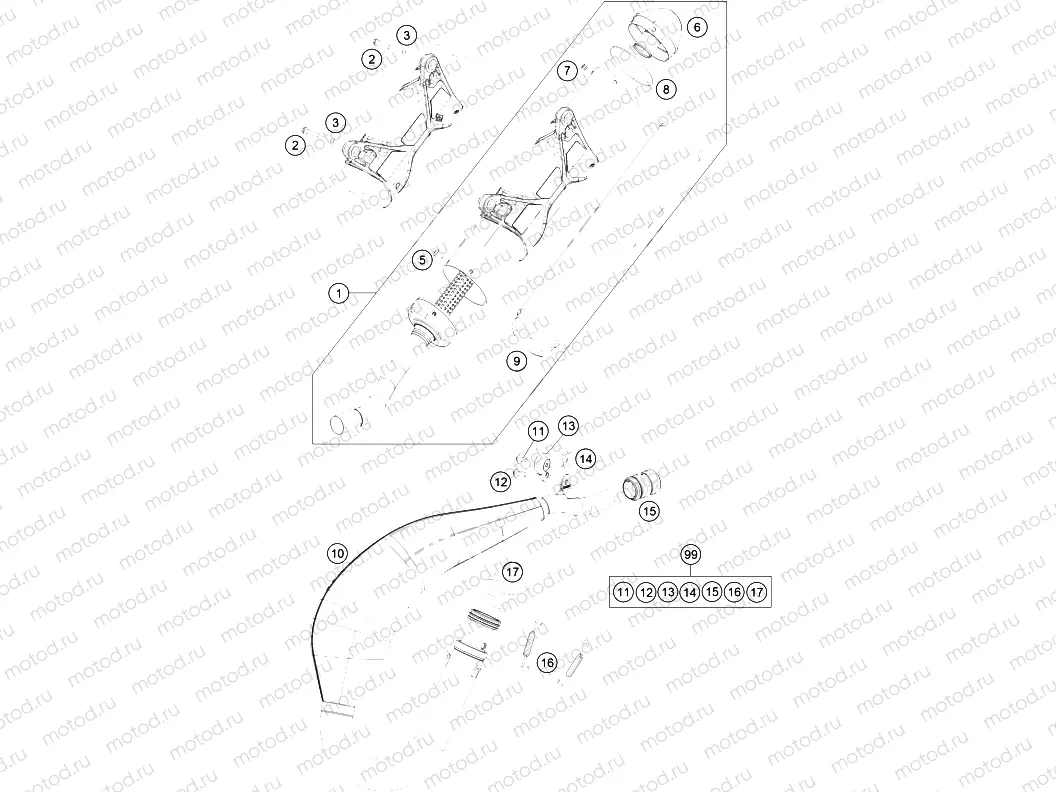 EXHAUST SYSTEM|Frame|05