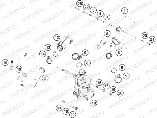 EXHAUST SYSTEM|Frame|05