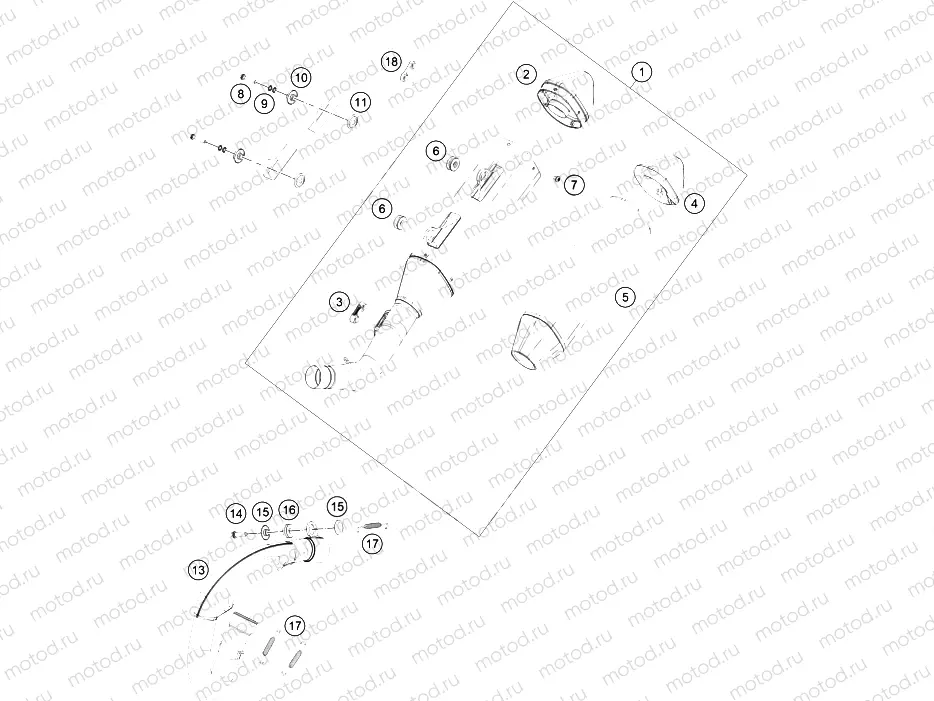 EXHAUST SYSTEM|Frame|05