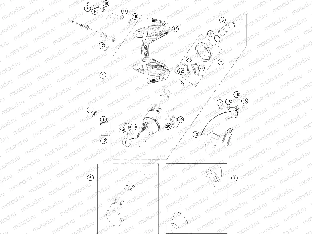 EXHAUST SYSTEM|Frame|05