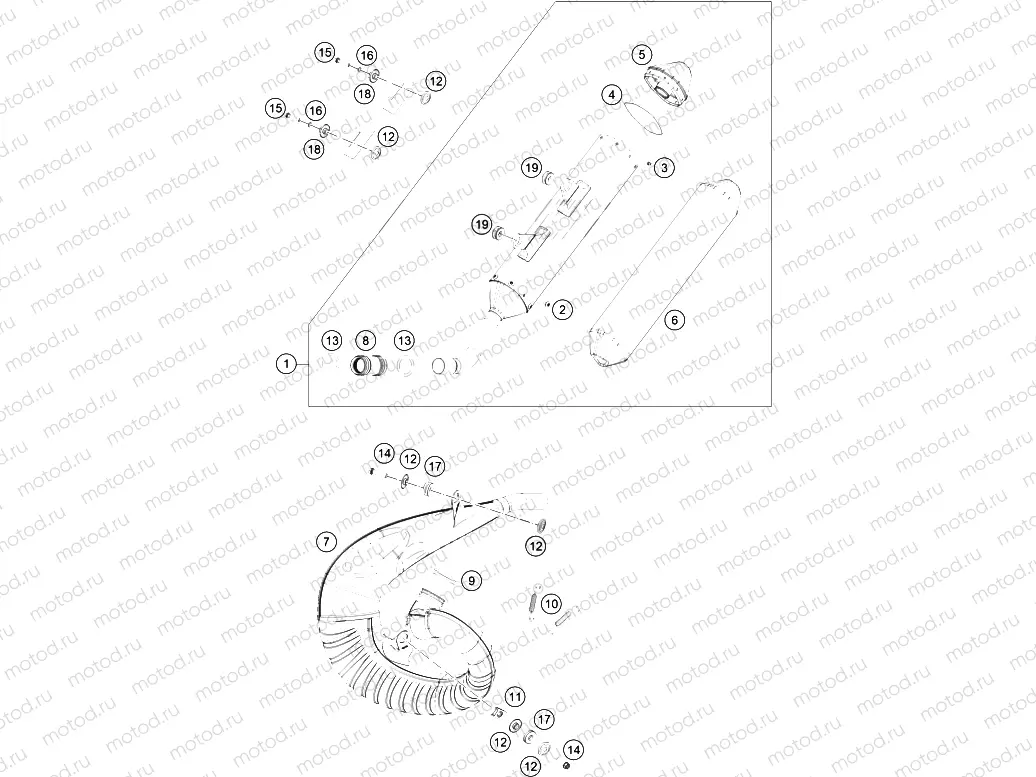 EXHAUST SYSTEM|Frame|05