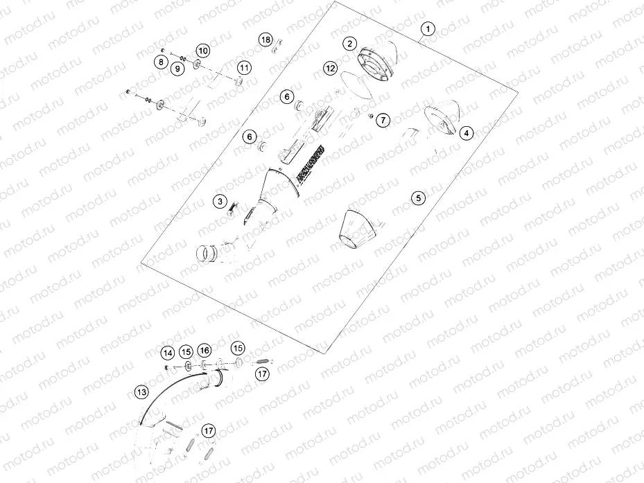 EXHAUST SYSTEM|Frame|05