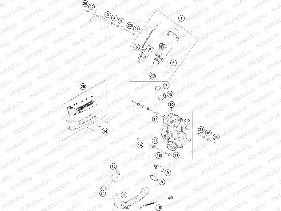 EXHAUST SYSTEM|Frame|05