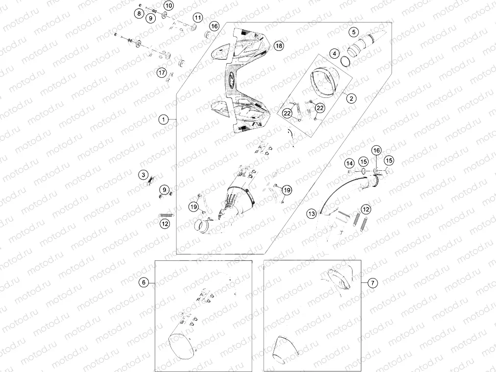 EXHAUST SYSTEM|Frame|05