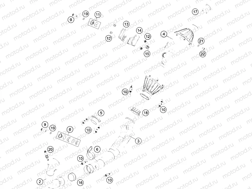 EXHAUST SYSTEM|Frame|05