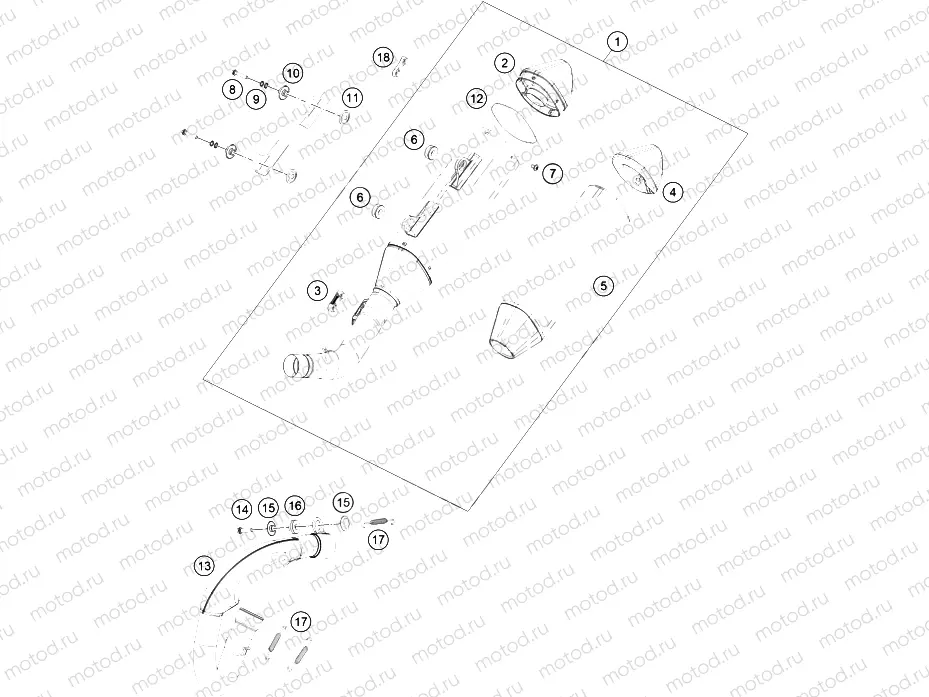 EXHAUST SYSTEM|Frame|05