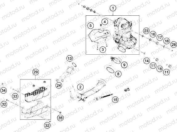 EXHAUST SYSTEM|Frame|05