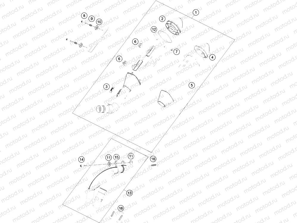 EXHAUST SYSTEM|Frame|05