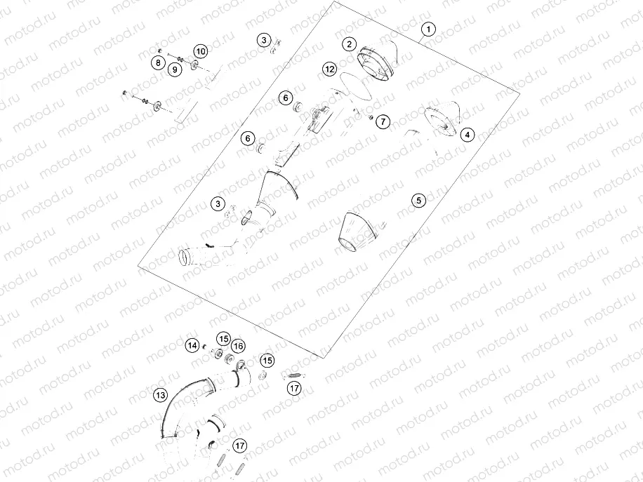 EXHAUST SYSTEM|Frame|05