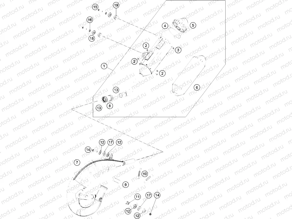 EXHAUST SYSTEM|Frame|05