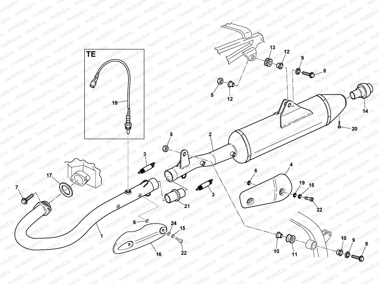 EXHAUST (TE-TXC)