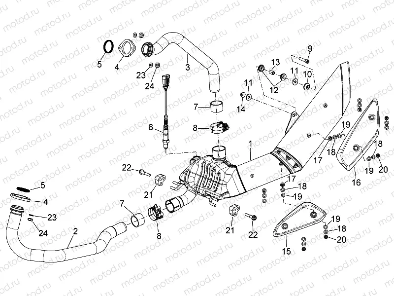 Exhaust unit