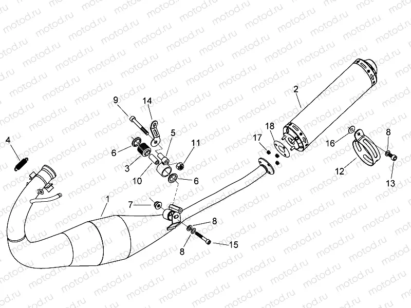Exhaust unit