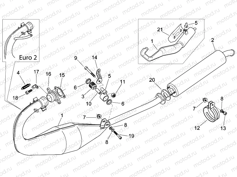 Exhaust unit