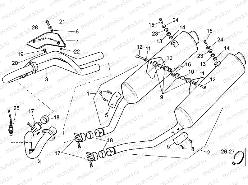 Exhaust unit