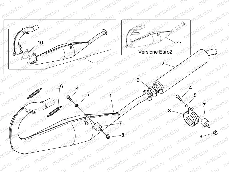 Exhaust unit