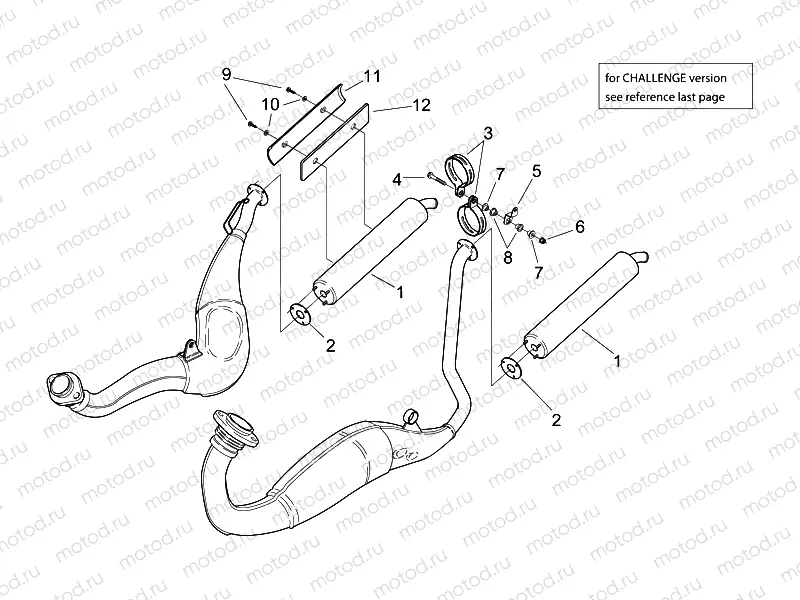 Exhaust unit II