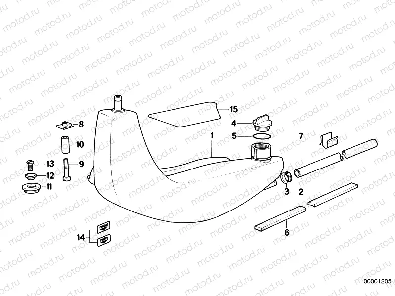 Expansion tank cooling system