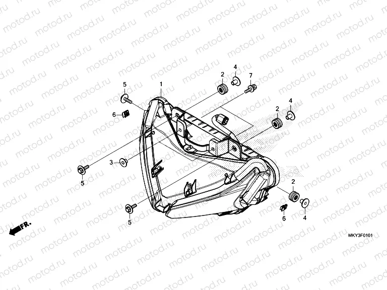 F-1-1 HEADLIGHT