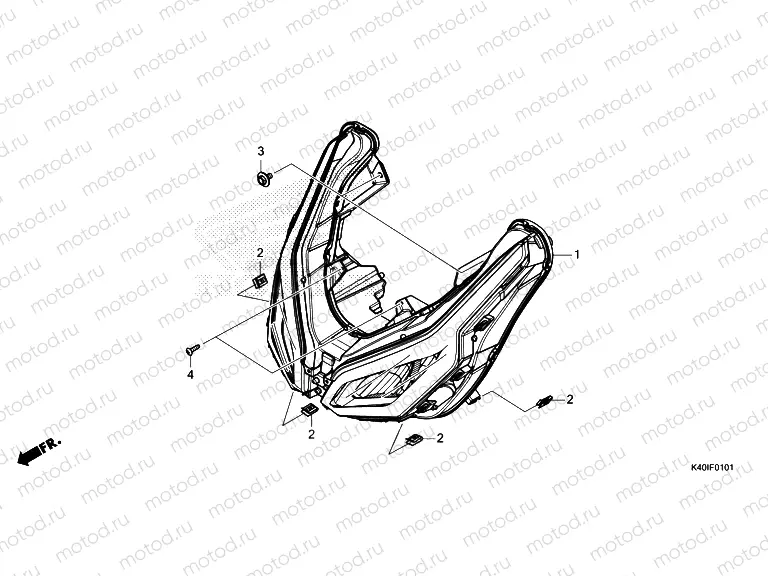 F-1-1 HEADLIGHT