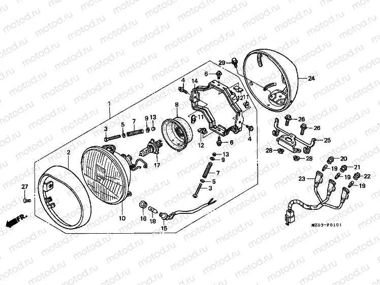 F-1-1 HEADLIGHT (2)