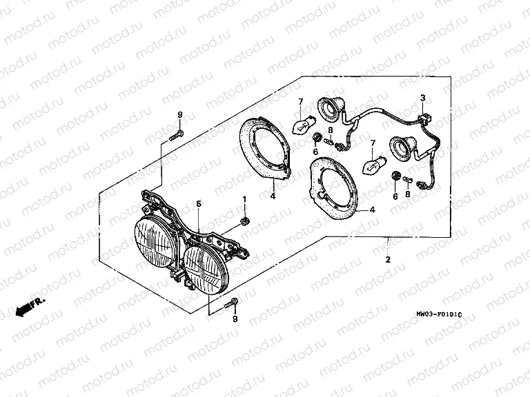 F-1-1 HEADLIGHT (2)