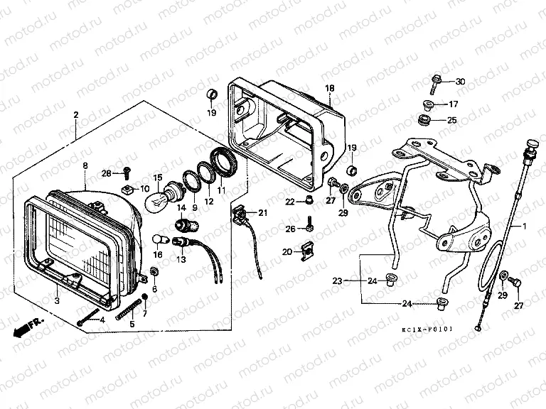 F-1-1 HEADLIGHT (2)