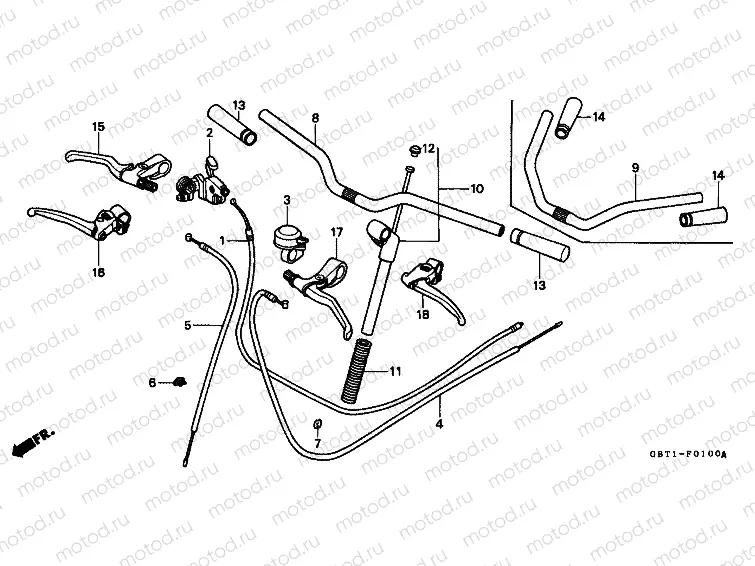 F-1 HANDLE / CABLE (1)