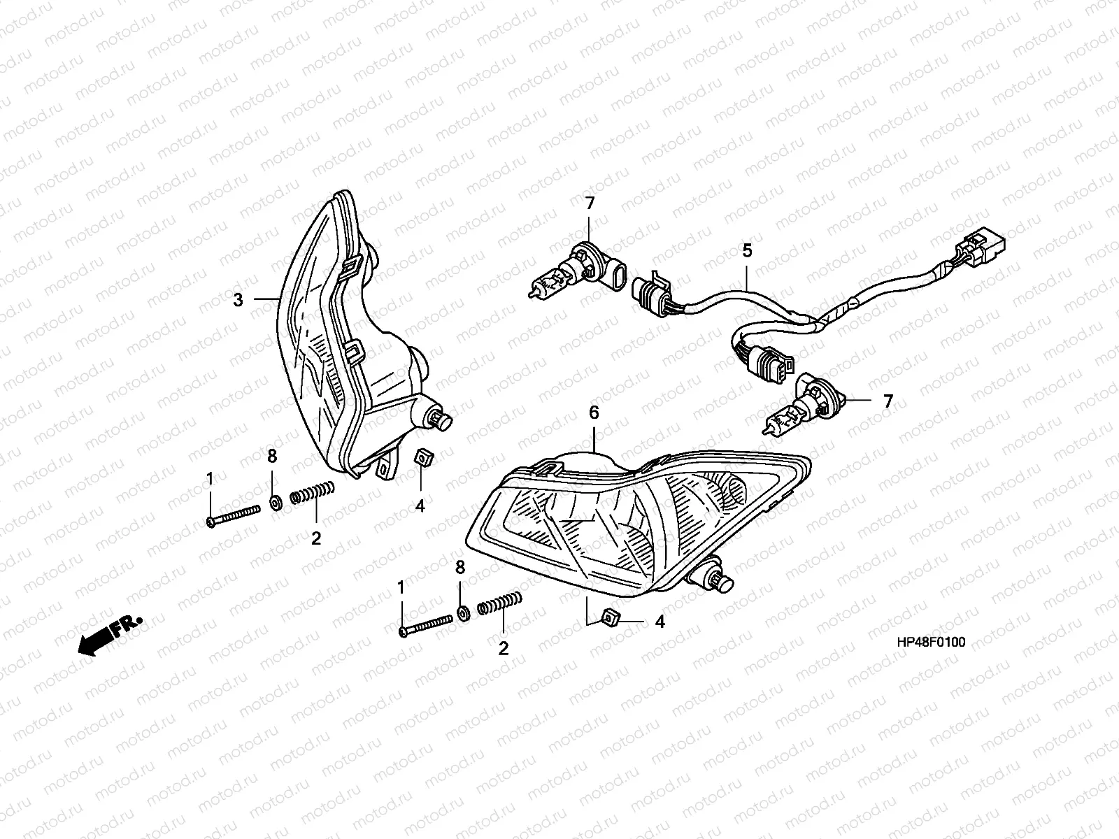 F-1 HEADLIGHT