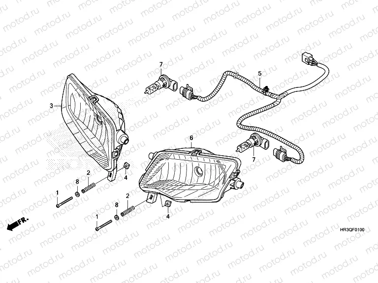 F-1 HEADLIGHT