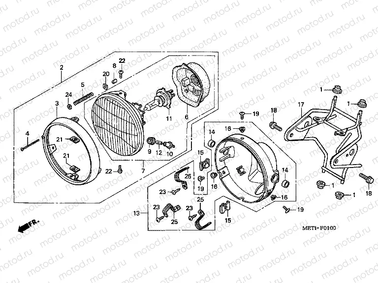 F-1 HEADLIGHT