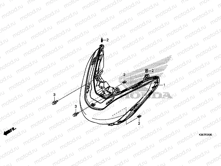 F-1 HEADLIGHT