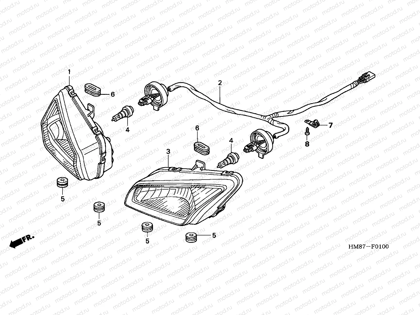 F-1 HEADLIGHT