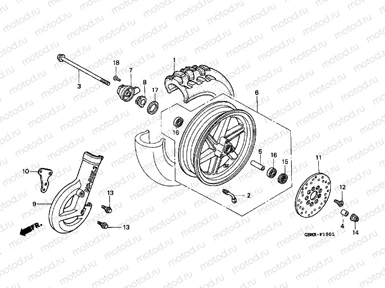 F-10-1 FRONT WHEEL (2)