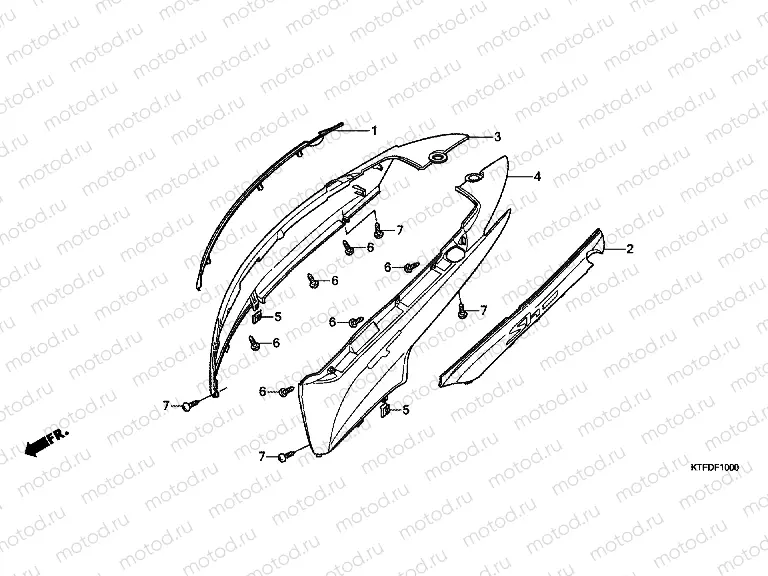 F-10 BODY COVER