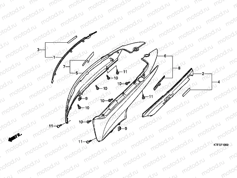 F-10 BODY COVER
